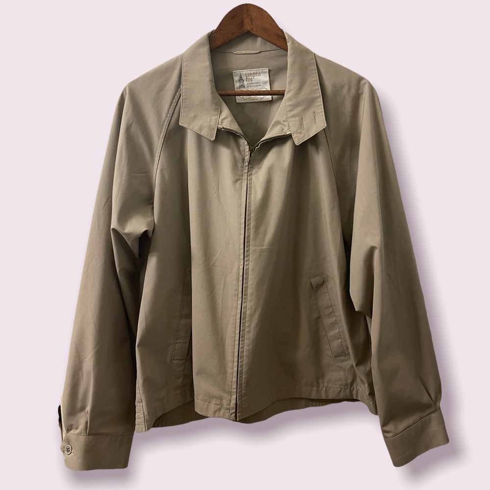Men’s Size 44 Tan London Fog Jacket